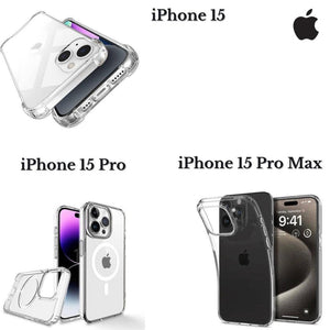 -Transparent Mobile Cover - sleek & Srylish protection - Model 16 Pro