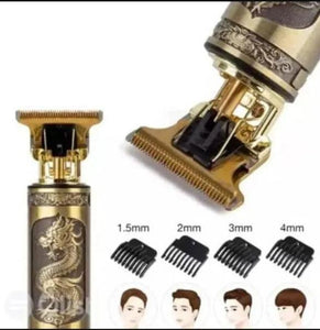 Men,s Golden Abs Alloy Hair Trimmer- Rechargeable Waterproof & High Efficiency with pop-up Trimmer