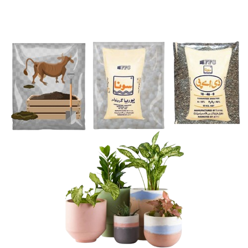 DAP Fertilizer With 1 KG pac Make Your Home Plants Grow Fast with DAP Fertilizer!