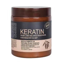 Keratin Hair Mask - Professional Treatment for Hair Repair, Nourishment & Beauty -2 pcs