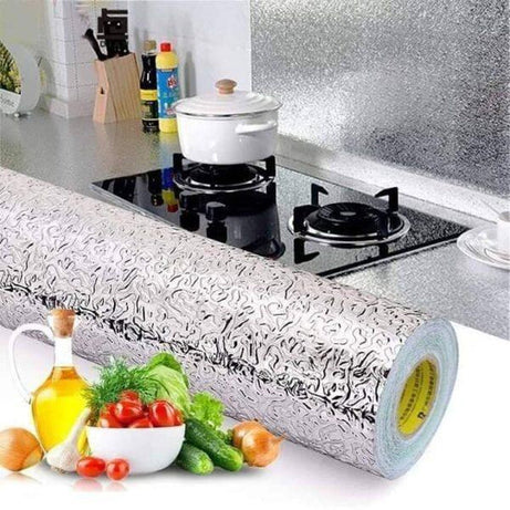 Kitchen Oil Proof Self Adhesive Aluminum Foil Sheet